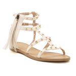 Sandália Rasteira Croácia Off White