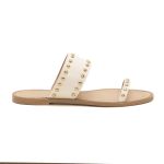 Sandália Rasteira Veneza Off White