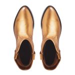 Bota Western Mississippi Ocean Springs Couro Orange