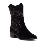 Bota Western Texas Fort Worth Rain Preto