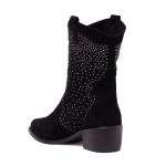 Bota Western Texas Fort Worth Rain Preto