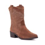 Bota Western Texas Fort Worth Rain Caramelo