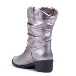 Bota Western Missouri Couro Prata