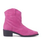 Bota Western Mississippi Ocean Springs Camurça Pink