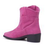 Bota Western Mississippi Ocean Springs Camurça Pink
