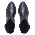 Bota Western Mississippi Ocean Springs Couro Preto