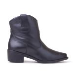 Bota Western Mississippi Ocean Springs Couro Preto