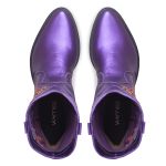 Bota Couro Western Texas Dallas Violeta