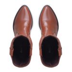 Bota Western Portland Couro Terracota