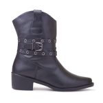 Bota Western Tennessee Lynchburg Couro Preto