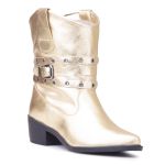 Bota Western Tennessee Lynchburg Couro Ouro