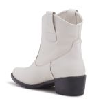 Bota Western Mississippi Ocean Springs Couro Off White