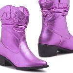 Bota Western Missouri Couro Pink