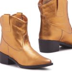 Bota Western Mississippi Ocean Springs Couro Orange