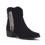 Bota Western Mississippi Cleveland Camurça Preto Cr