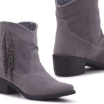 Bota Western Mississippi Cleveland Camurça Onix