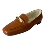 Mocassim Maria em Couro Camel