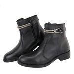 Bota Alice em Couro Preto