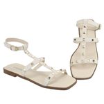 Rasteira Bella Off White