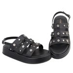 Papete FlatForm Isa Preto