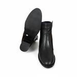Bota Lira em Couro Preto