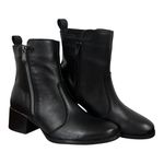 Bota Mavi em Couro Preto