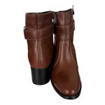 Bota Agatha em Couro Café