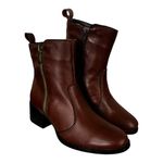 Bota Mavi em Couro Café