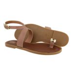 Rasteira Luna Mocha Mousse