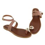 Rasteira Luna Mocha Mousse