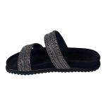 Papete FlatForm Rubi Palmilha em Camurça Preto