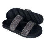 Papete FlatForm Rubi Palmilha em Camurça Preto