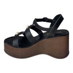 Sandalia Anabela Lua Preto