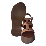 Sandalia Anabela Lua Mocha Mousse