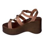 Sandalia Anabela Lua Mocha Mousse