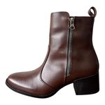 Bota Mavi em Couro Café