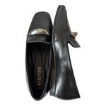 Mocassim Maria em Couro Preto
