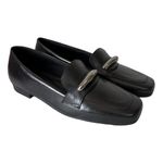 Mocassim Maria em Couro Preto