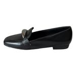 Mocassim Maria em Couro Preto