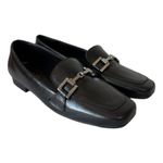 Mocassim Thalia em Couro Preto