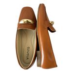Mocassim Maria em Couro Camel