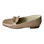 Mocassim Maria em Couro Marfim