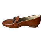 Mocassim Thalia em Couro Camel