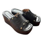 Sandalia Anabela Preto