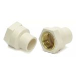 CONEXÃO LUVA TRANSIÇÃO 22mm X 1/2 CONECTOR CPVC ÁGUA QUENTE