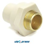 CONECTOR 22mm 3/4 CPVC ÁGUA QUENTE