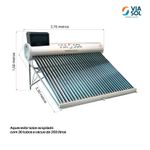 ACOPLADO A VÁCUO 30 TUBOS 530L AÇO 316
