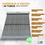 COLETOR A VÁCUO 25 TUBOS
