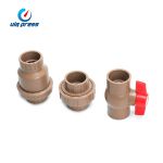 KIT REGISTRO, VÁLVULA E UNIÃO PVC VIAPRESS - 1.1/2''(50mm)