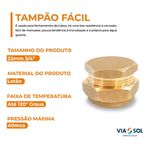 TAMPÃO FÁCIL 22 mm